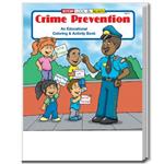CS0180B Crime Prevention Coloring and Activity Book Blank No Imprint
